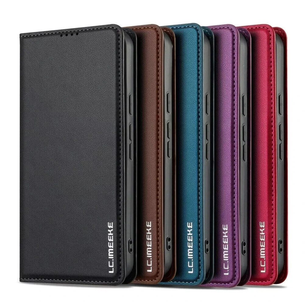Custodia Portafoglio In Pelle Per Google Pixel 6 Con Fantasia Elefanti: Cover A Libro Con Slot Carte E Supporto Magnetico - 2