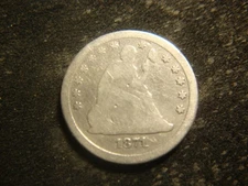 1871 Full Date Seated Liberty Quarter Nice Quality NCX