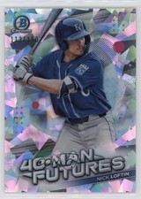 2021 Bowman Chrome 40-Man Futures Atomic Refractor /150 Nick Loftin #FMF-26 0au4