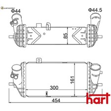 LADELUFTKÜHLER 630 299 FÜR HYUNDAI ACCENT/IV i20/II/Hatchback/Van/ACTIVE i30 i30