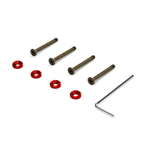 Aluminum Alloy Screw Set Colorful Anodized for Computer Case CPU Cooling Fans