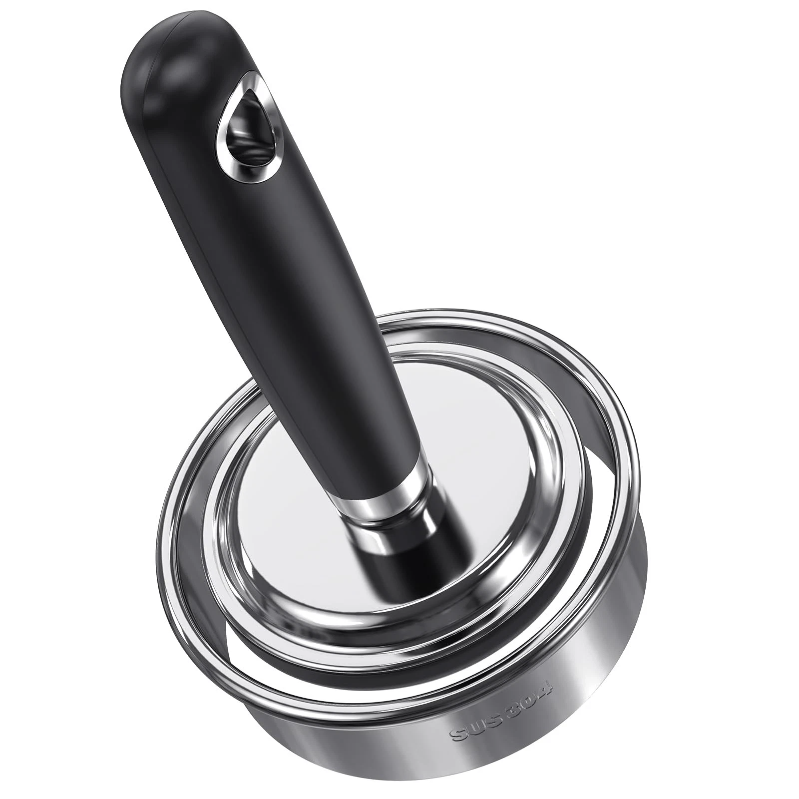 Meat Pounder Tenderizer，Stainless Steel Round Chicken Tenderizer，Kitchen Mall...