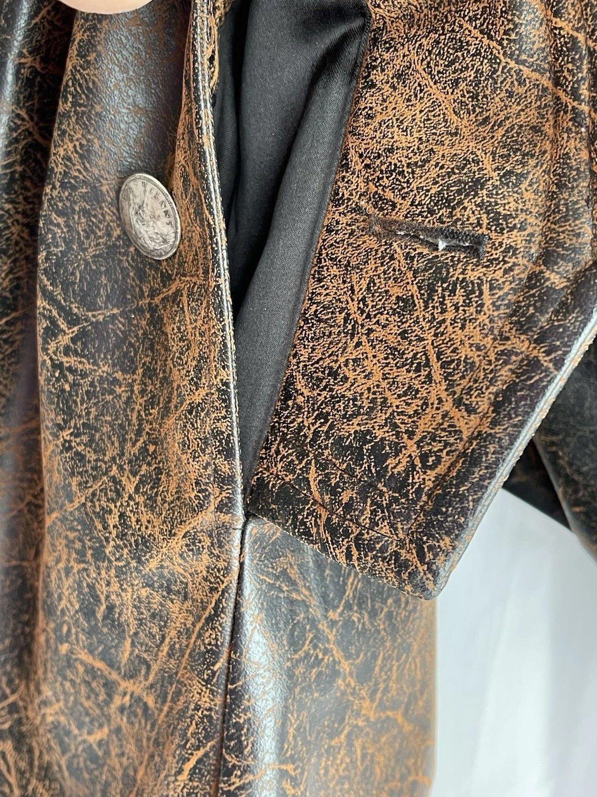 SHRINE HOLLYWOOD Pirate Renaissance Galleon Coat Men XXL Very Heavy Quality USA - product detail image 9