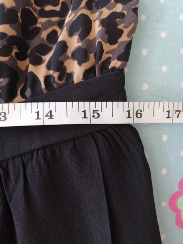 M&S Autograph Womens Dress Long Sleeve Knee Length Wrap Style Size 14 Black Mix - Picture 14 of 16