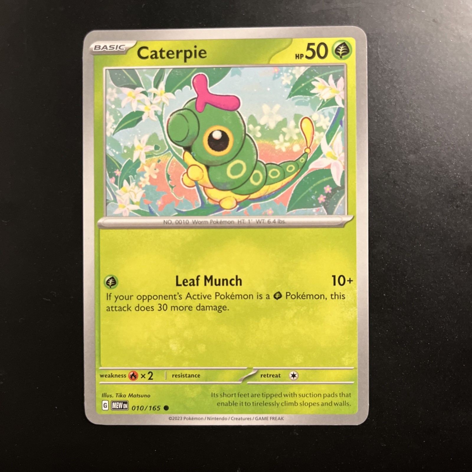 Caterpie - 10/165 Scarlet & Violet 151 - Pokémon TCG