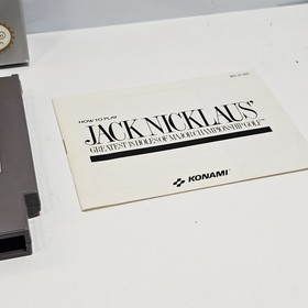 Jack Nicklaus' Greatest 18 Holes of Major Championship Golf NES 