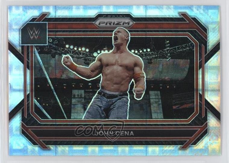 2023 Panini Prizm WWE Premium Box Set Prizm 178/199 John Cena #54 5i3