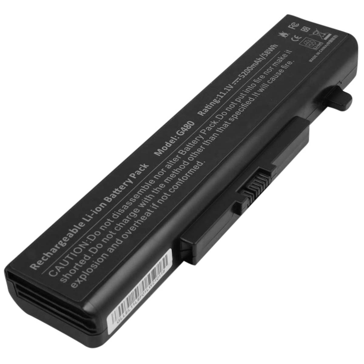 Batterie Li-ion 5200mAh haute capacité pour autonomie prolongée PC G580