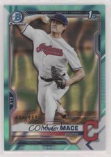 2021 Bowman Draft Chrome Aqua Lava Refractor 62/199 Tommy Mace #BDC-111 0b3