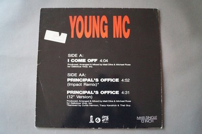 Young MC - I come off (Vinyl Maxi Single) (V-10782)