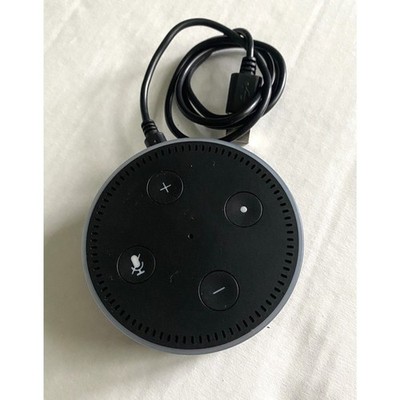 Amazon Echo Dot 2nd Gen Black Smart Speaker Alexa Model RS03QR Home Tech