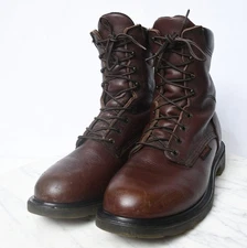 Red Wing USA SuperSole 2.0 8" Soft Toe Leather Biker Work Ankle Boots Mens 11.5