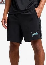 Nike Challenger Grid Shorts Black Mens UK Sizes M/L - BNWT 