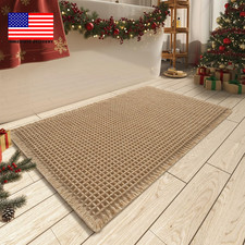 Upgraded Waffle Bath Mat, Super Absorbent Non Slip Bath Mats for Bathroom Floor,