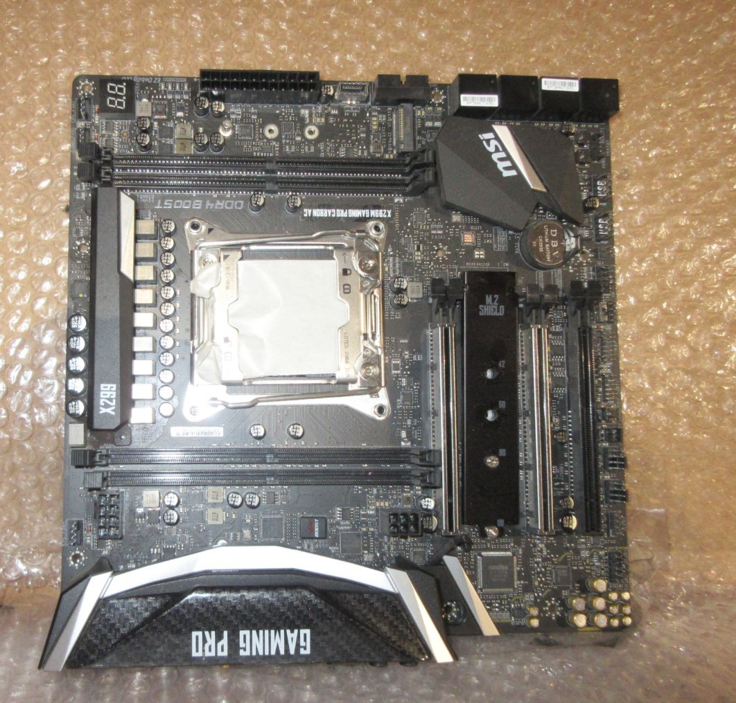 MSI X299M Gaming Pro Carbon AC Intel LGA 2066 DDR4 Micro ATX