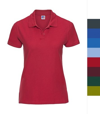 Russell Europe Damen Poloshirt waschbar bis 60°C Baumwolle R-577F-0 NEU