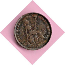 GREAT BRITAIN - 1826 KING GEORGE IV ONE FARTHING