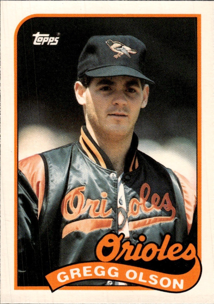 1989 Topps Traded #89T Gregg Olson Baltimore Orioles