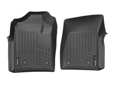 Weathertech Floorliner For 2008-2013 Chevrolet Silverado 1500 - 1st Row Black Weathertech Floorliner For 2008-2013 Chevrolet Silverado 1500 - 1st Row Black