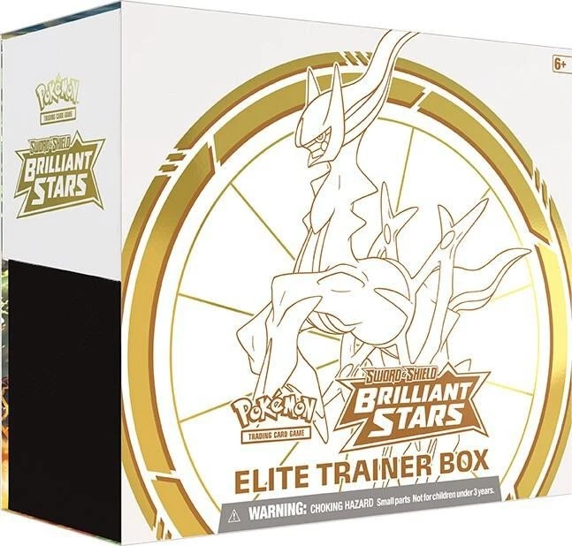Pokémon TCG Brilliant Stars Collectible Card Game Sealed Boxes for