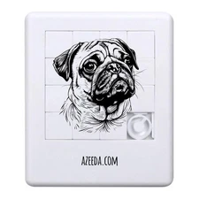 'Pug Portrait' Sliding Puzzle (PZ00030299)