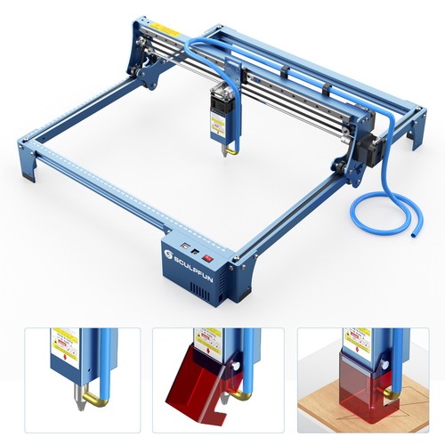 SCULPFUN S10 macchina per incisione laser 10 W CNC incisore laser taglierina 410 * 400 mm - Foto 9 di 11
