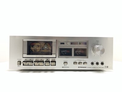 PIONEER CT-506 Stereo Cassette Tape Deck 2 Head Vintage 1978 WORK
