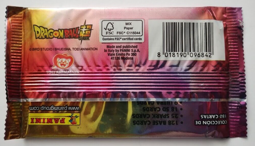 Italy Panini Dragon Ball Super Collectible Trading Card Pack - Picture 2 of 2