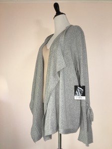 Simply-Vera-Wang-Cardigan-Sweater-XL-16-18-Bell-Sleeve-Waterfall-Drape-New