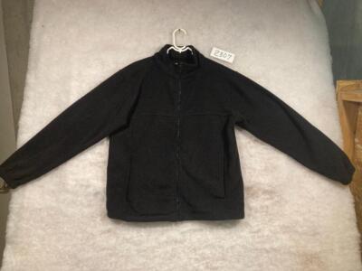 Bass Pro Shops Men' Medium Full Zip Fleece Jacket Long Sleeve Fishing