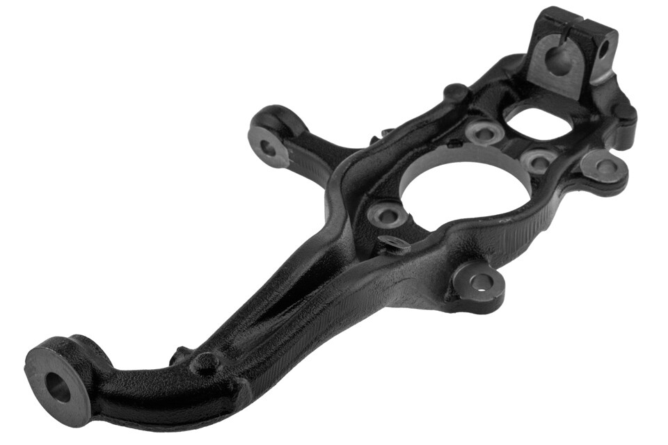 Fusée d'essieu avant gauche robuste pour Nissan Pathfinder 3 acier forgé