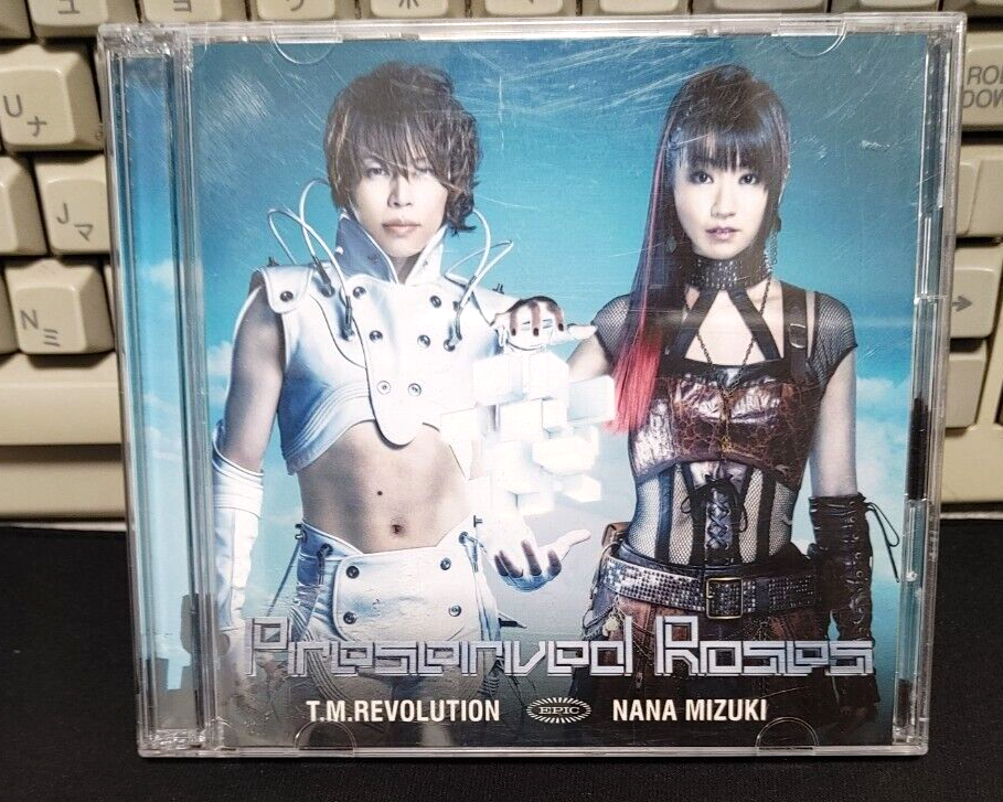Anime CD DVD combo Limited Edition TM Revolution x Nana Mizuki
