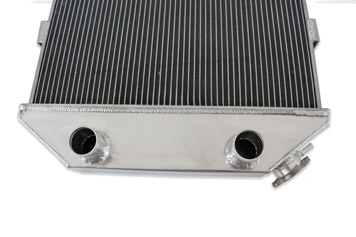 3Rows Aluminum Radiator For 1939-1941 Ford Deluxe/Pickup Truck Flathead V8 40 41 - Picture 4 of 6