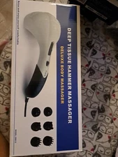 Deep Tissue Hammer Massager EM013 Deluxe Full Body Massage Tested!