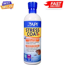 API STRESS COAT Aquarium Water Conditioner 16-Ounce Bottle