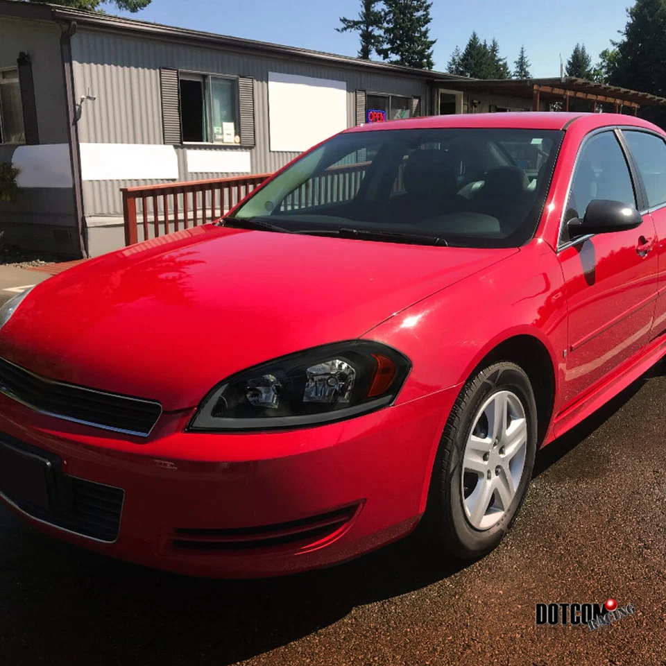 Fit 2006-2013 Chevy Impala Headlights Lamps LED Sequential Signal Black Smoke Foto 2 de 4