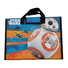 Star Wars Force Awakens Trifold Case BB-8 R2-D2  Activity Binder Bendon Unused