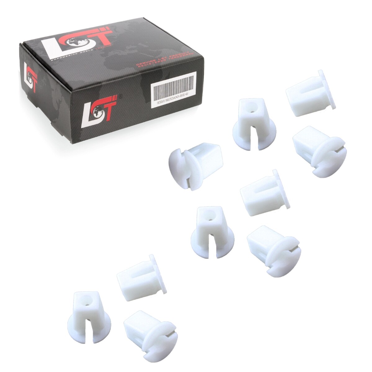 10X Universal Expansion Nut For Audi Skoda VW Ø 8Mm Head 11.5X11.5 Mm