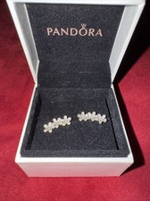 Pandora Flower Ear Rings