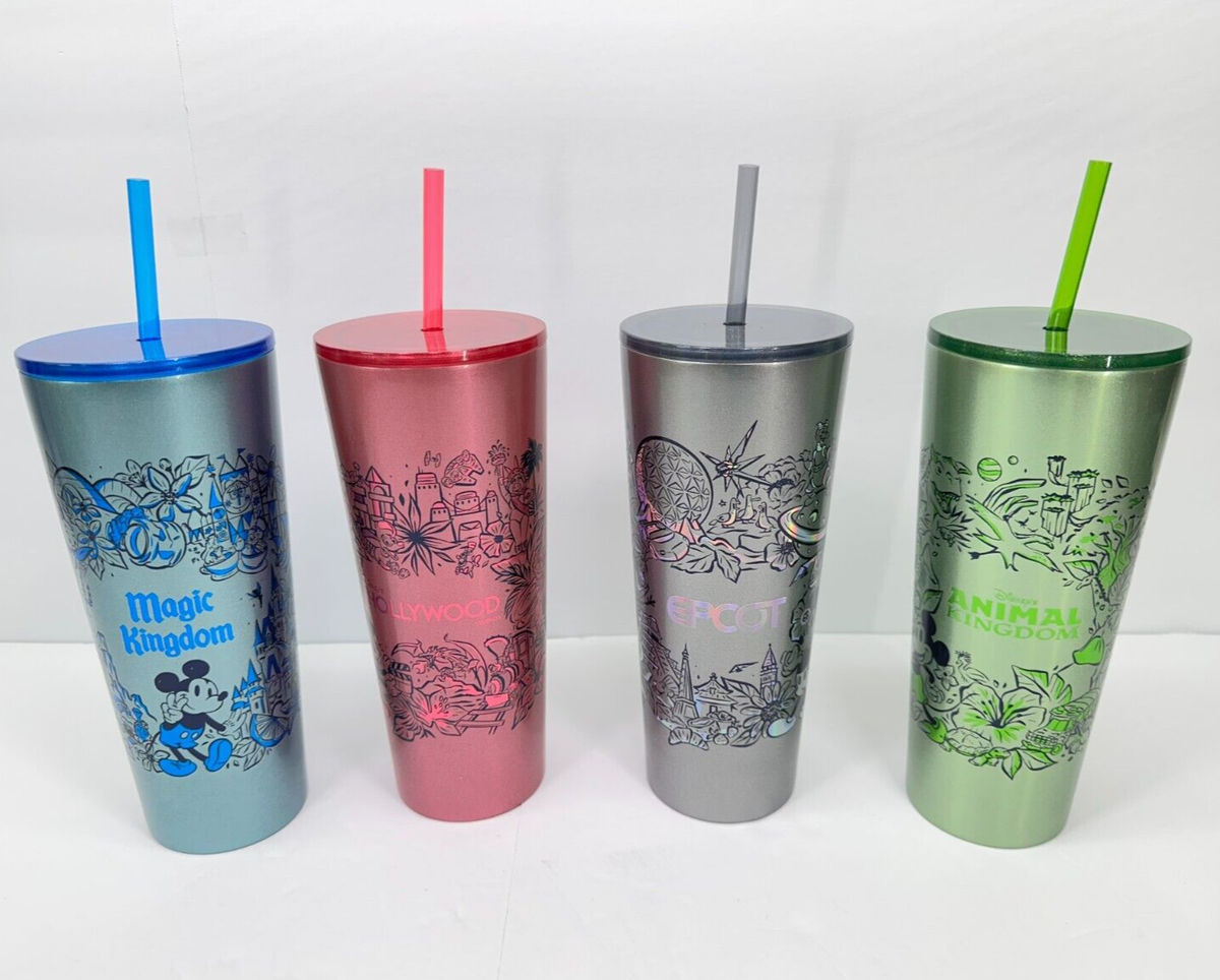 New Disney World All 4 Park set Magic Kingdom Stainless New Disney World All 4 Park set Magic Kingdom Stainless