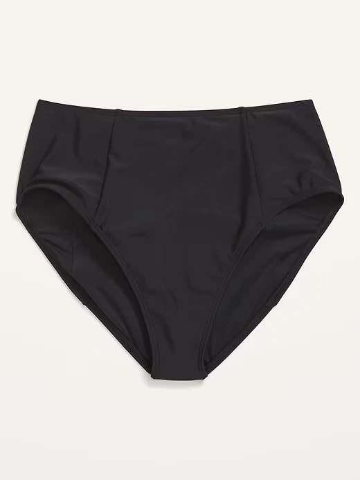 Old Navy 3X Black Swim Set Underwire Tankini High Waist Bikini Bottom  #864964 - Image 3 of 4