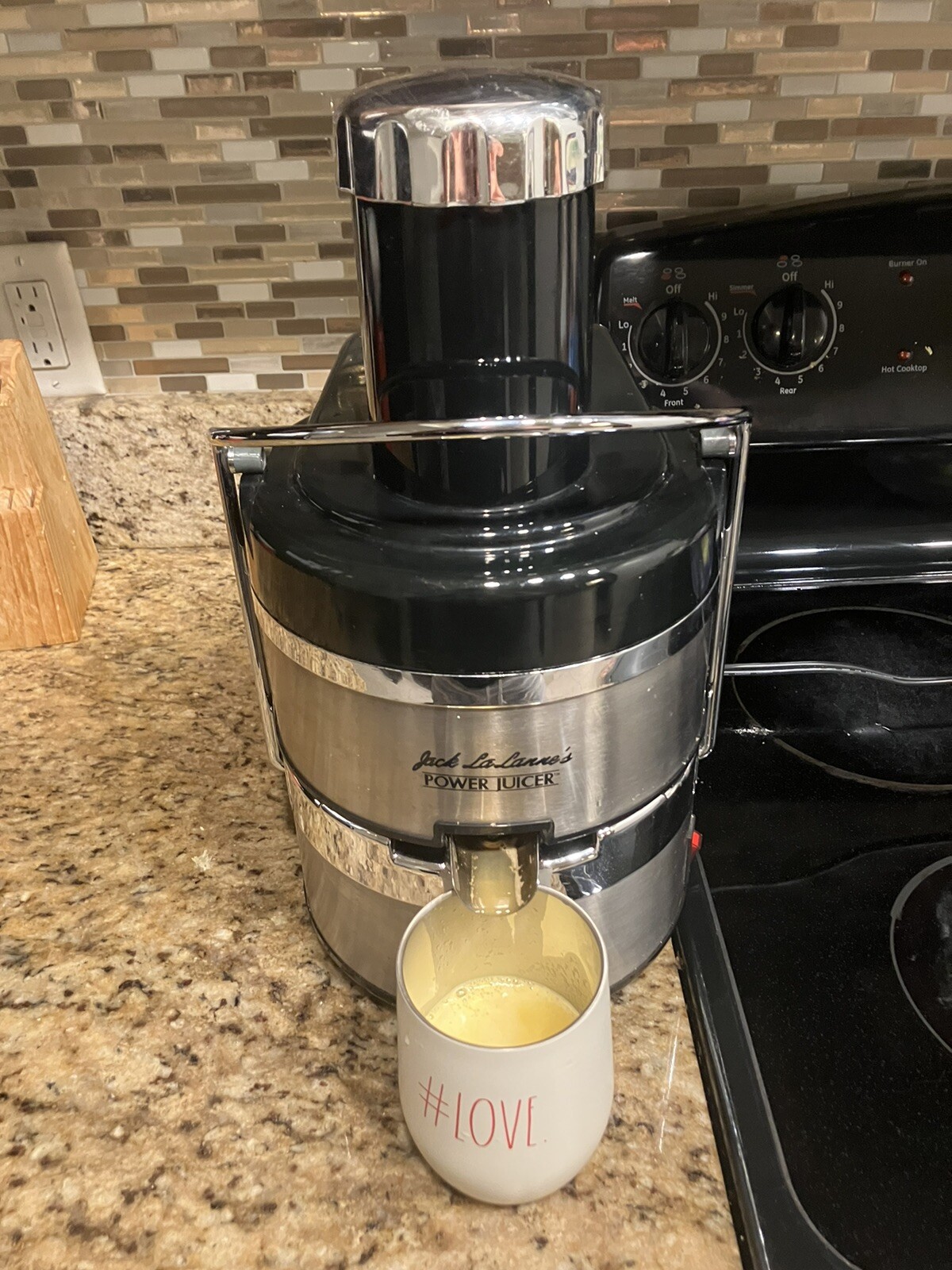 Jack LaLanne's Power Juicer MT1000 Watt Stainless Steel! Tested! Juice