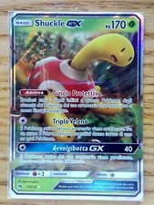 Carta Pokemon Shuckle GX 17/214 MINT ITA - Sole e Luna Tuoni Perduti