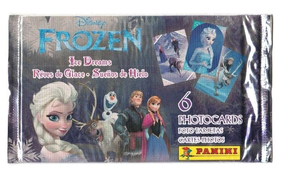 2015 Panini Disney Frozen "Sueños de hielo" lote de tres paquetes ~ 6 tarjetas fotográficas por paquete Foto 2 de 2