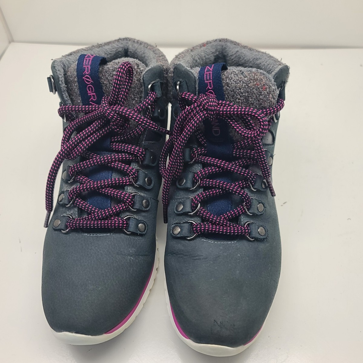 Cole Haan Zerogrand Faribault Wool Hiking Boots Waterproof  display picture 3