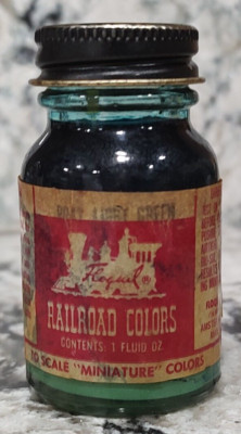FLOQUIL RAILROAD COLORS MODEL PAINT - 1oz 1 OUNCE - RR41 LIGHT GREEN
