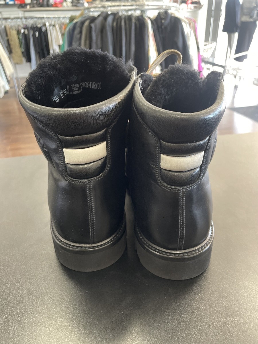 Bally SPORT CHACK FUR Boots Men Black 9.5 | eBay