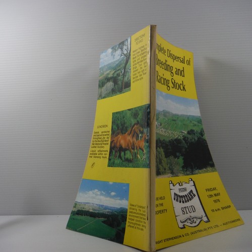 Complete Dispersal Breeding Racing Stock New Underbank Stud horse catalogue 1978 - Picture 11 of 14