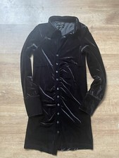 Womens Ladies Black Velvet Dress Size XS 6 UK By Urban Outfitters
