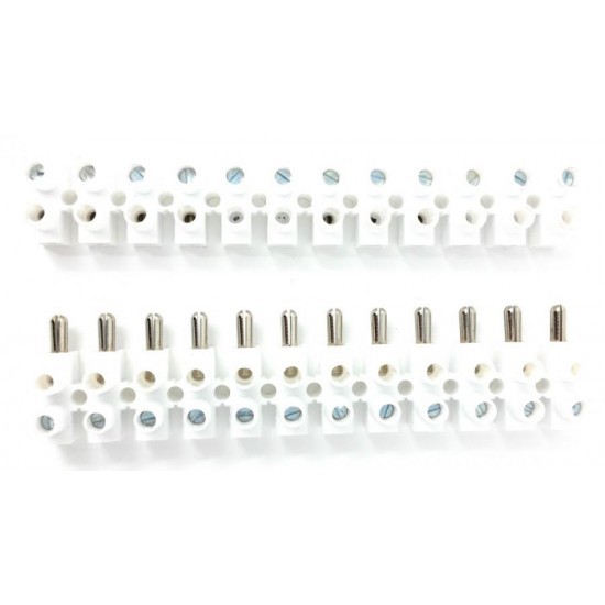 mammut spina presa 12 vie con blocco 2,5 mm²- 4 mm² stacca-attacca passo 10 mm